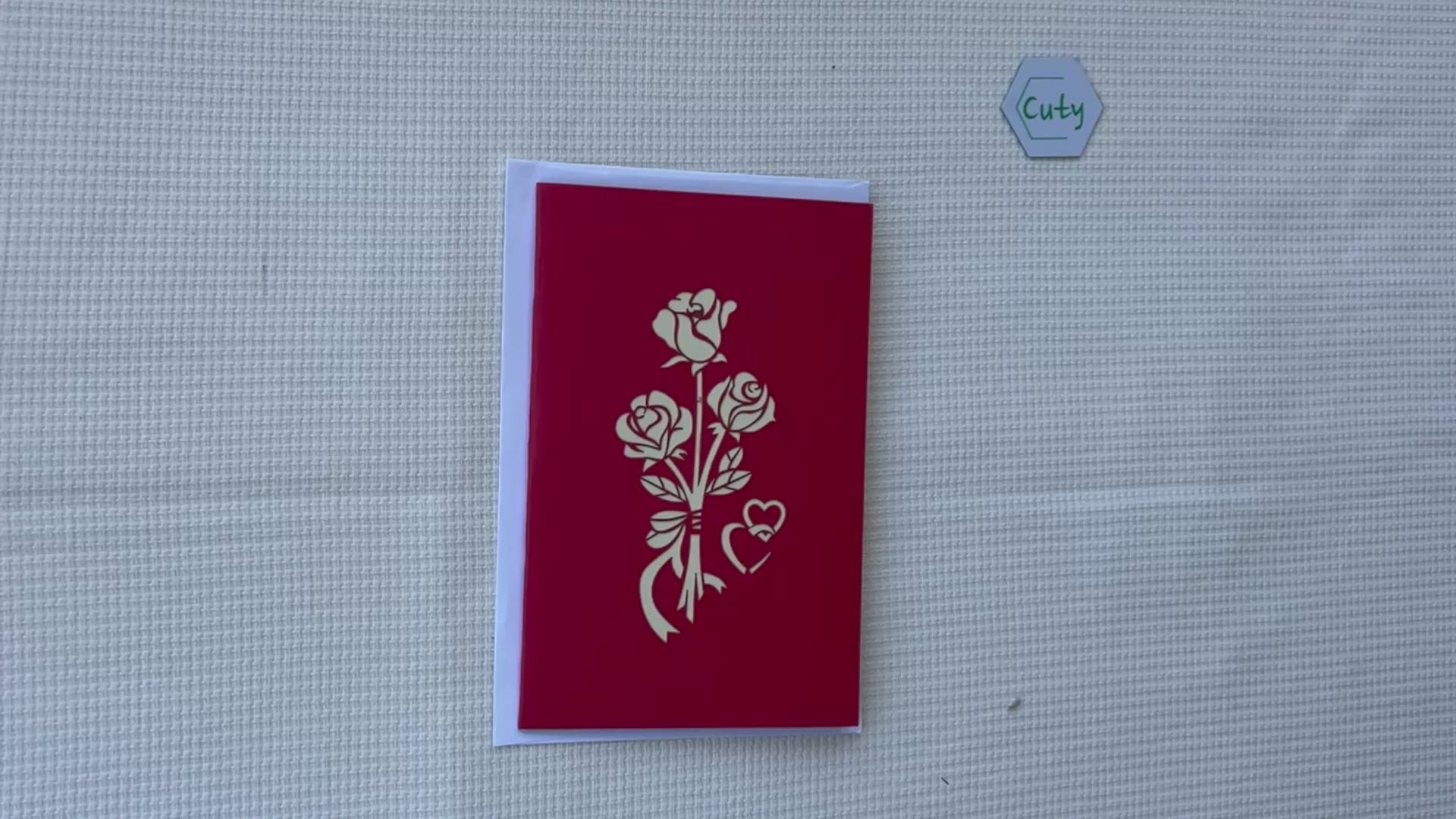 Love embrace 3D card - review