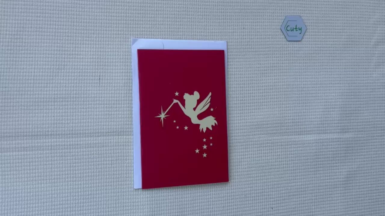 Handmade Birthday card with magic