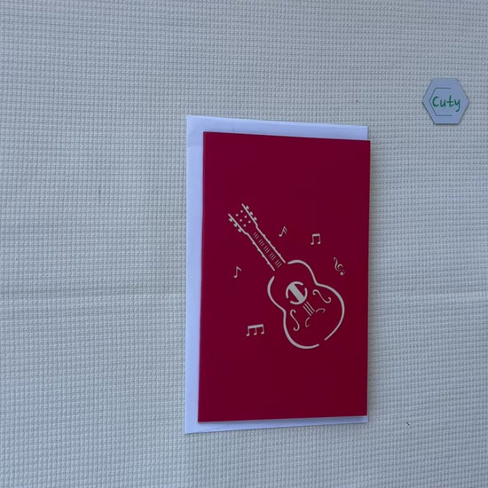 Guitar 3D card - review