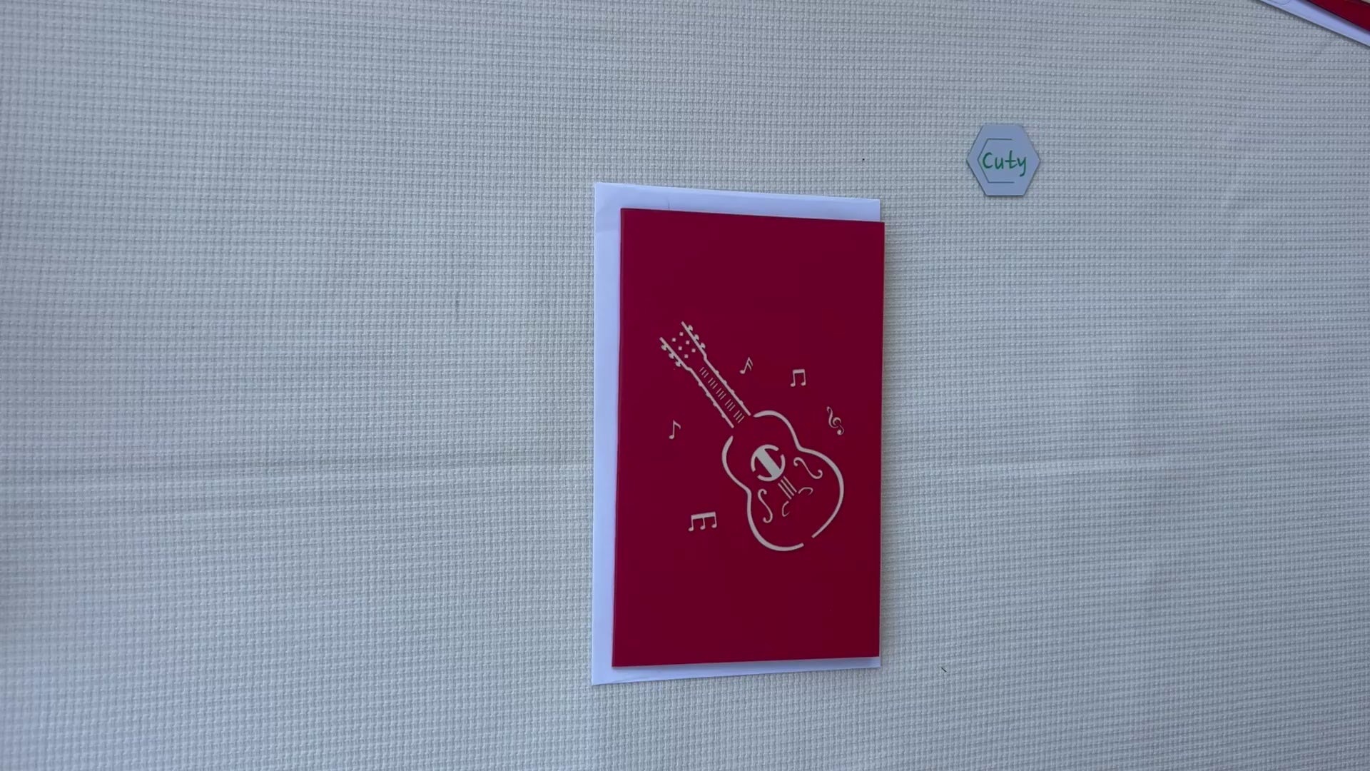 Guitar 3D card - review