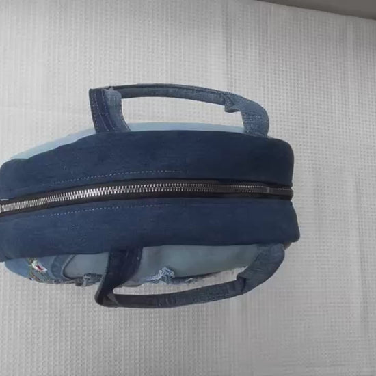 Unique denim dome bag for women NZ online