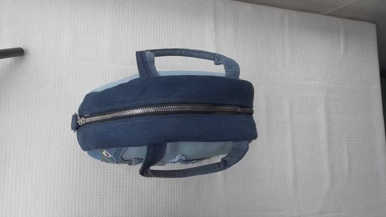 Unique denim dome bag for women NZ online