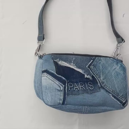 One-of-a-kind shoulder bag unique gift 4B