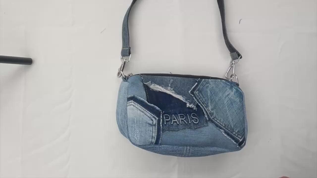 One-of-a-kind shoulder bag unique gift 4B